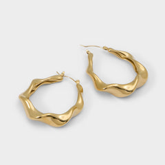 Aldo Patroklos Gold Women's Earrings - Hoop earrings Women|Accessories