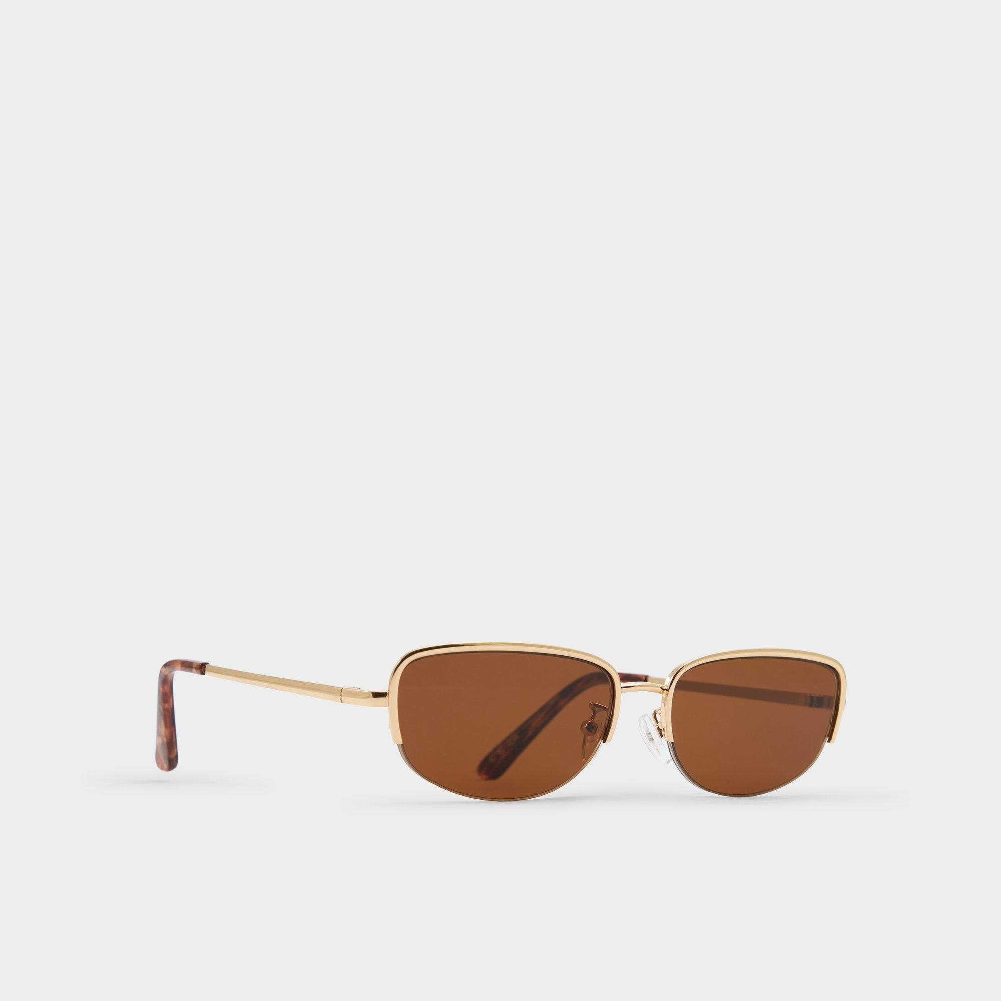 Aldo Lexara Gold Women's Square - Rectangle sunglasses Women|Accessories
