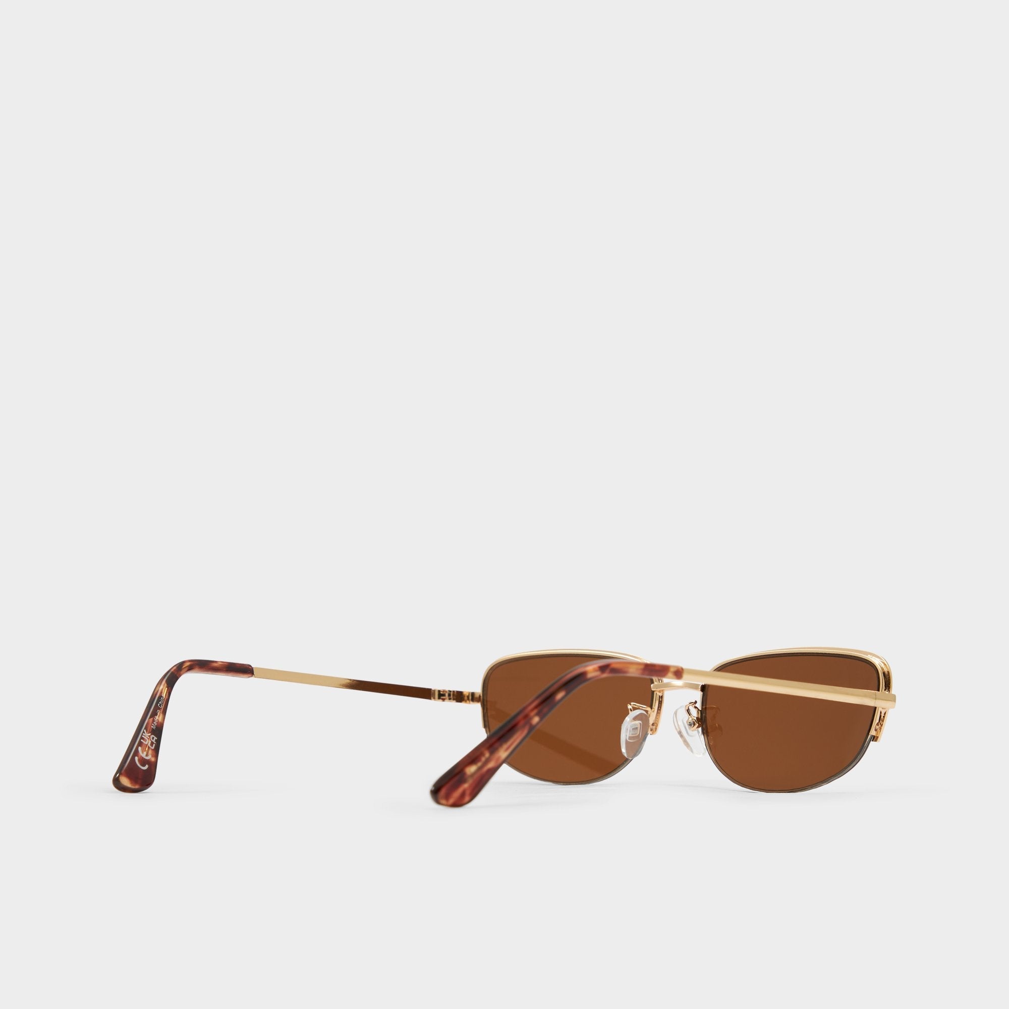 Aldo Lexara Gold Women's Square - Rectangle sunglasses Women|Accessories