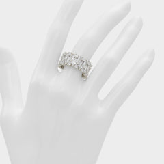 Aldo Nikka Silver/Clear Multi Women's Cubic Zirconia - Ring Women|Accessories