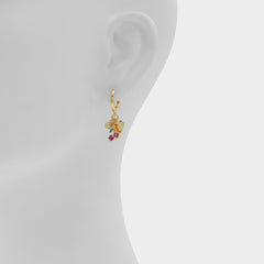 Aldo Cerisiaa Red Women's Gold plated - Earrings Women|Accessories