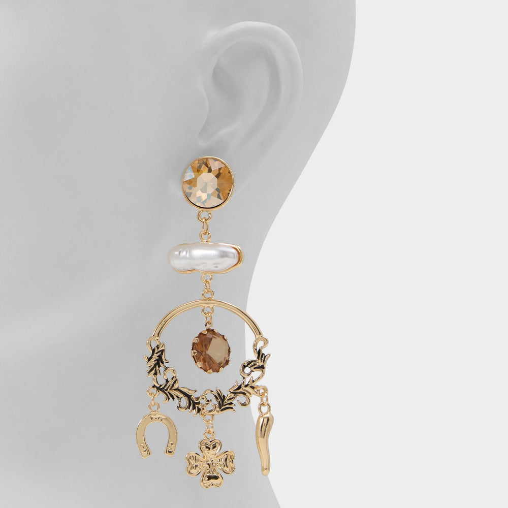Aldo Chances in Champagne - Chandelier earrings Women|Accessories