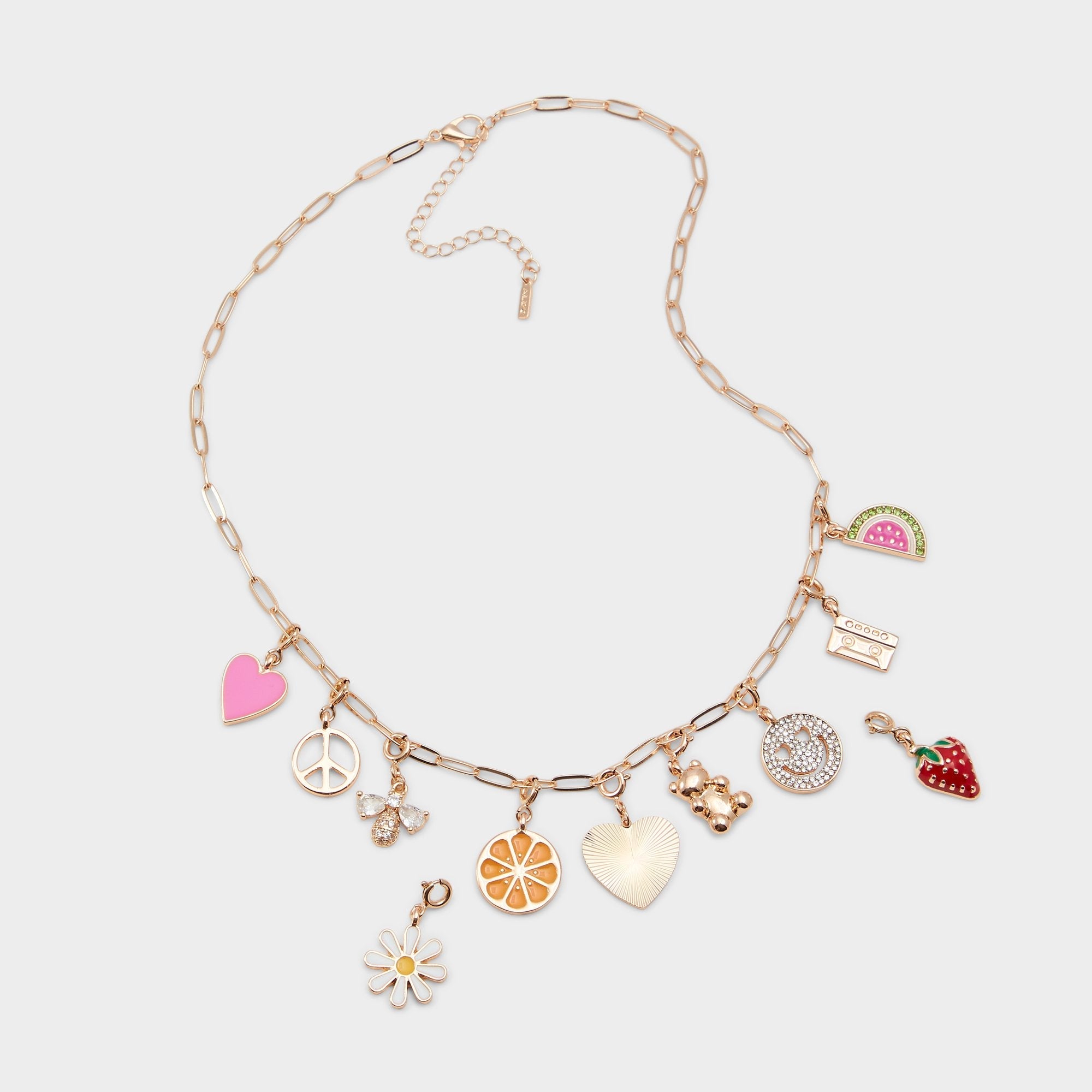 Aldo Charmcrazy Bright Multi Women's Necklaces - Charm necklace Women|Accessories