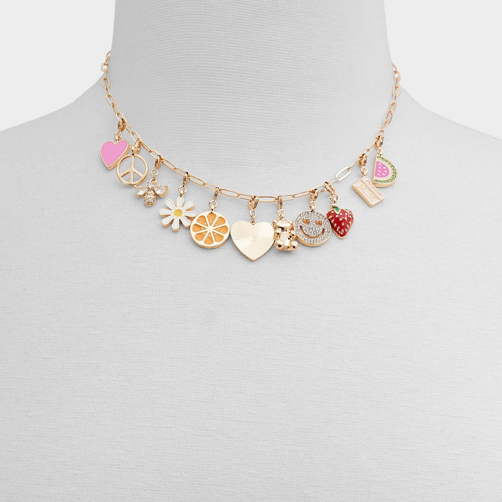 Aldo Charmcrazy Bright Multi Women's Necklaces - Charm necklace Women|Accessories