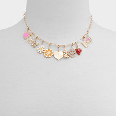 Aldo Charmcrazy Bright Multi Women's Necklaces - Charm necklace Women|Accessories