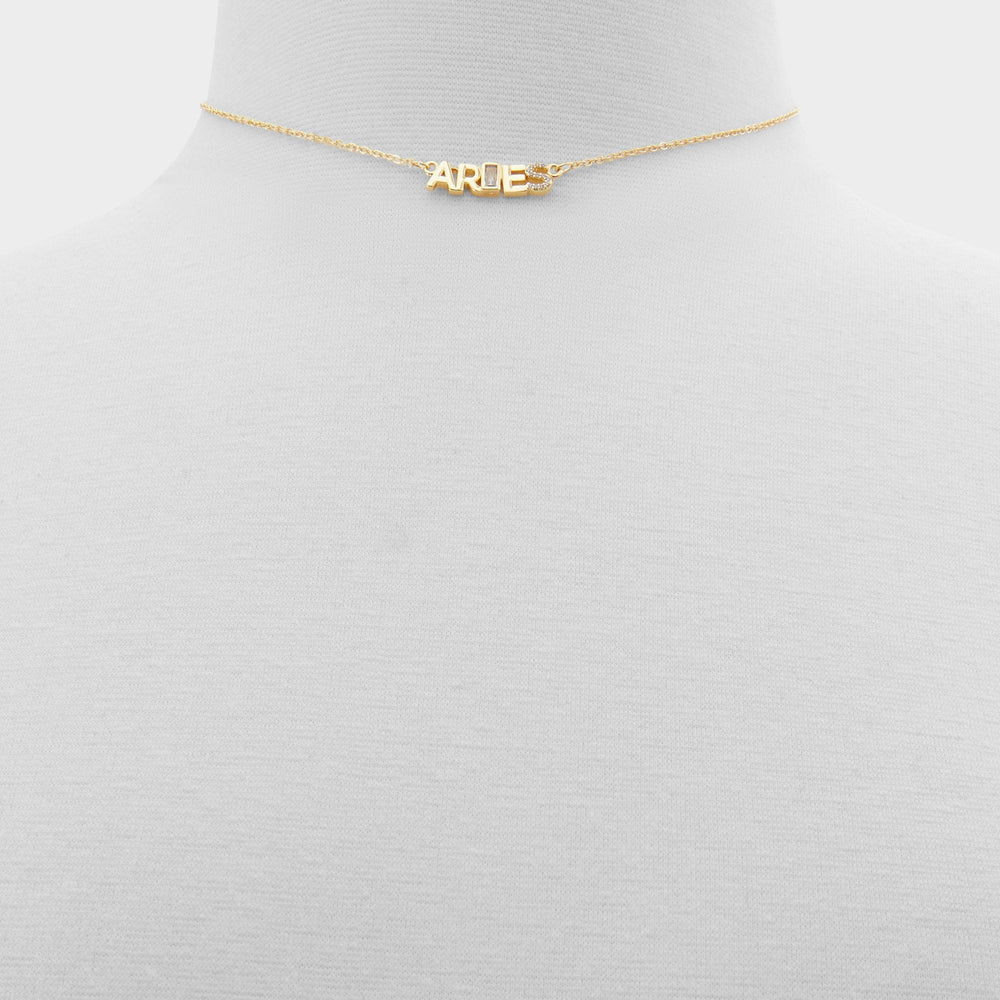 Aldo Starsigns Dark Yellow Women's Cubic Zirconia - Necklace Women|Accessories