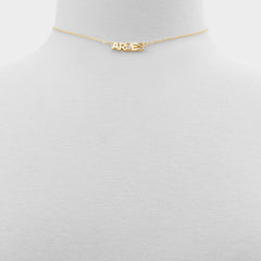 Aldo Starsigns Dark Yellow Women's Cubic Zirconia - Necklace Women|Accessories