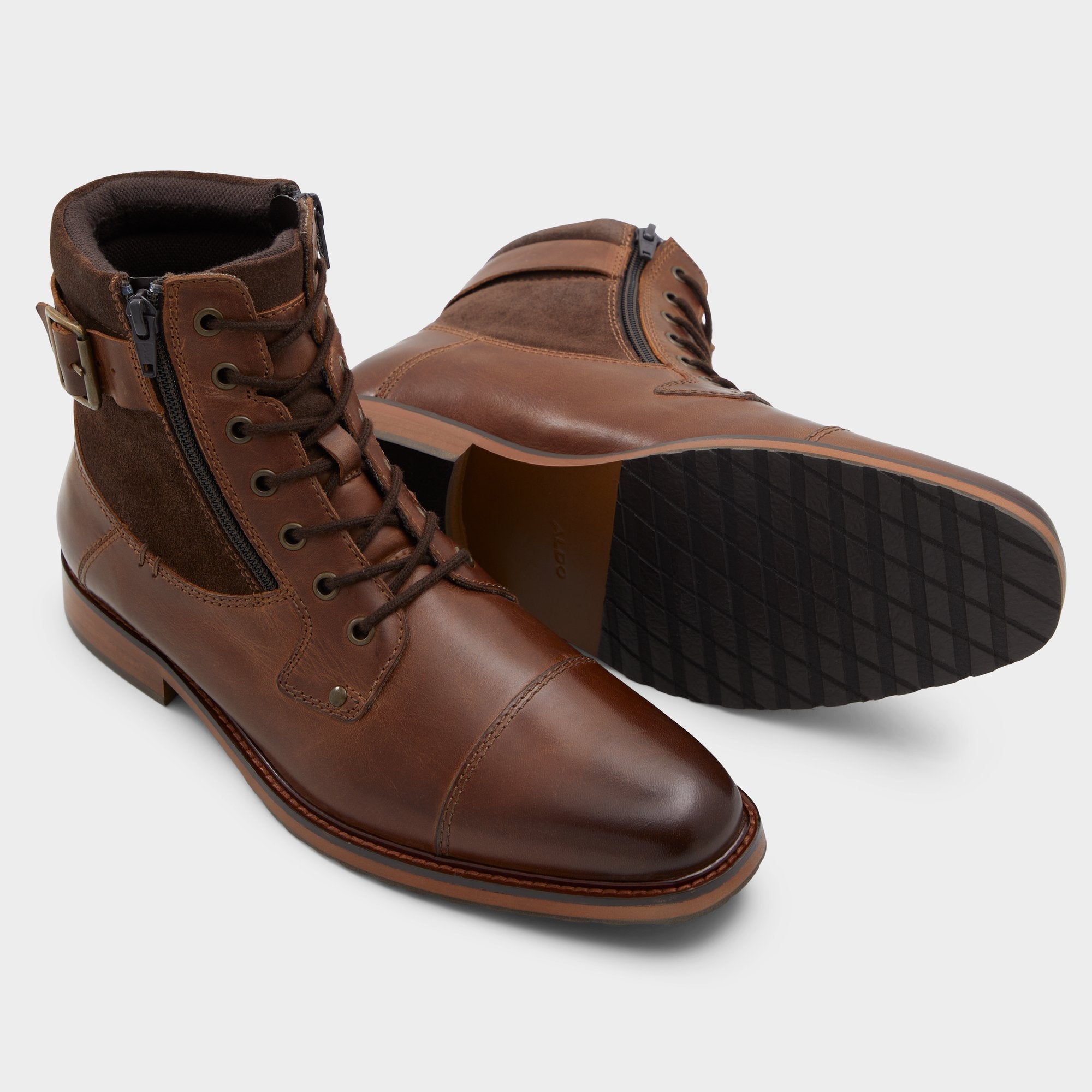 Aldo Constantine Dark Brown Men's Lace-up boots - Lace-up boot Men