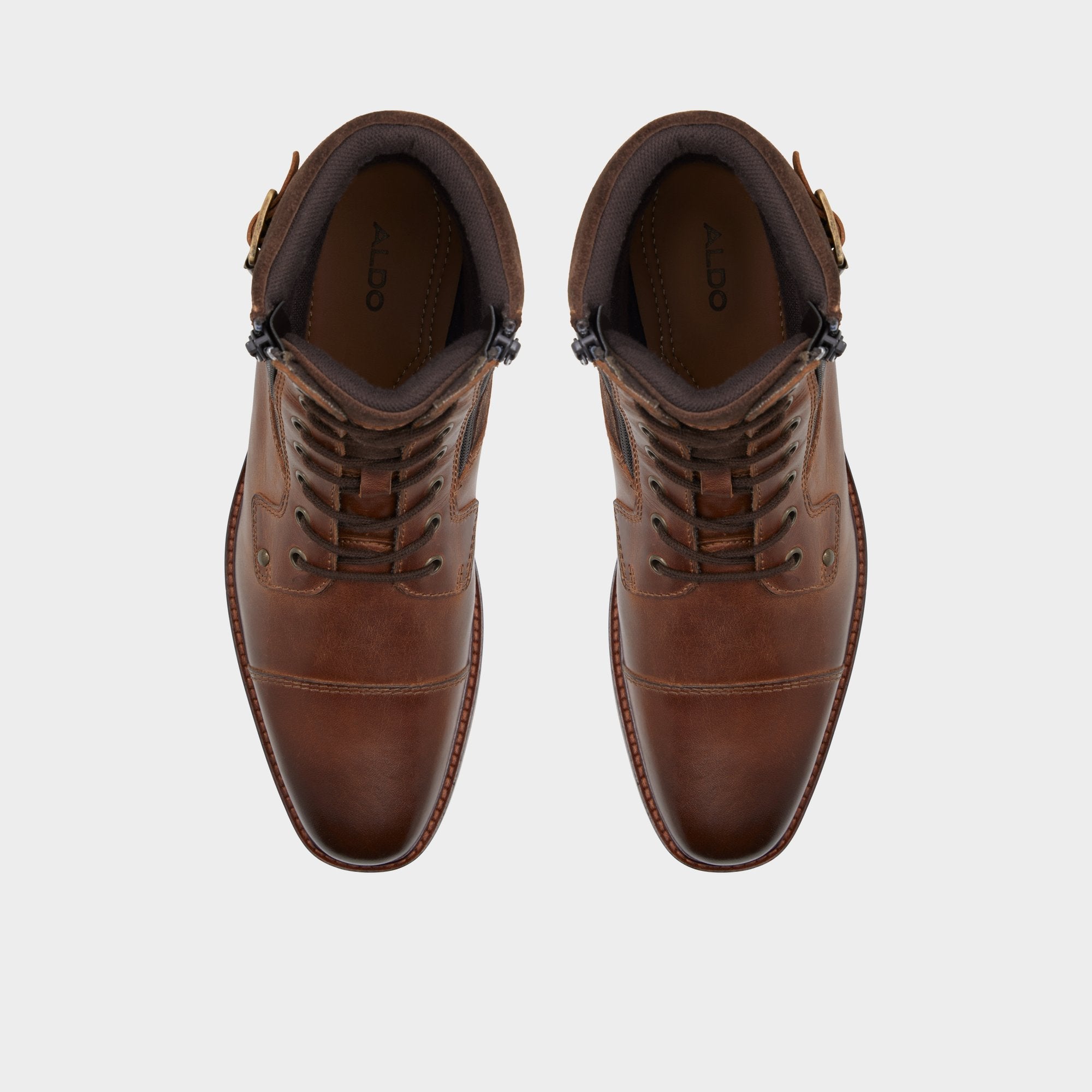 Aldo Constantine Dark Brown Men's Lace-up boots - Lace-up boot Men