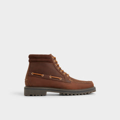 Aldo Farrell in Medium Brown - Combat boot, Lug sole Men