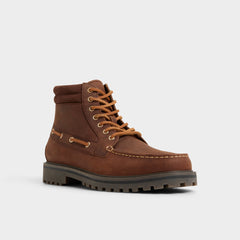 Aldo Farrell in Medium Brown - Combat boot, Lug sole Men
