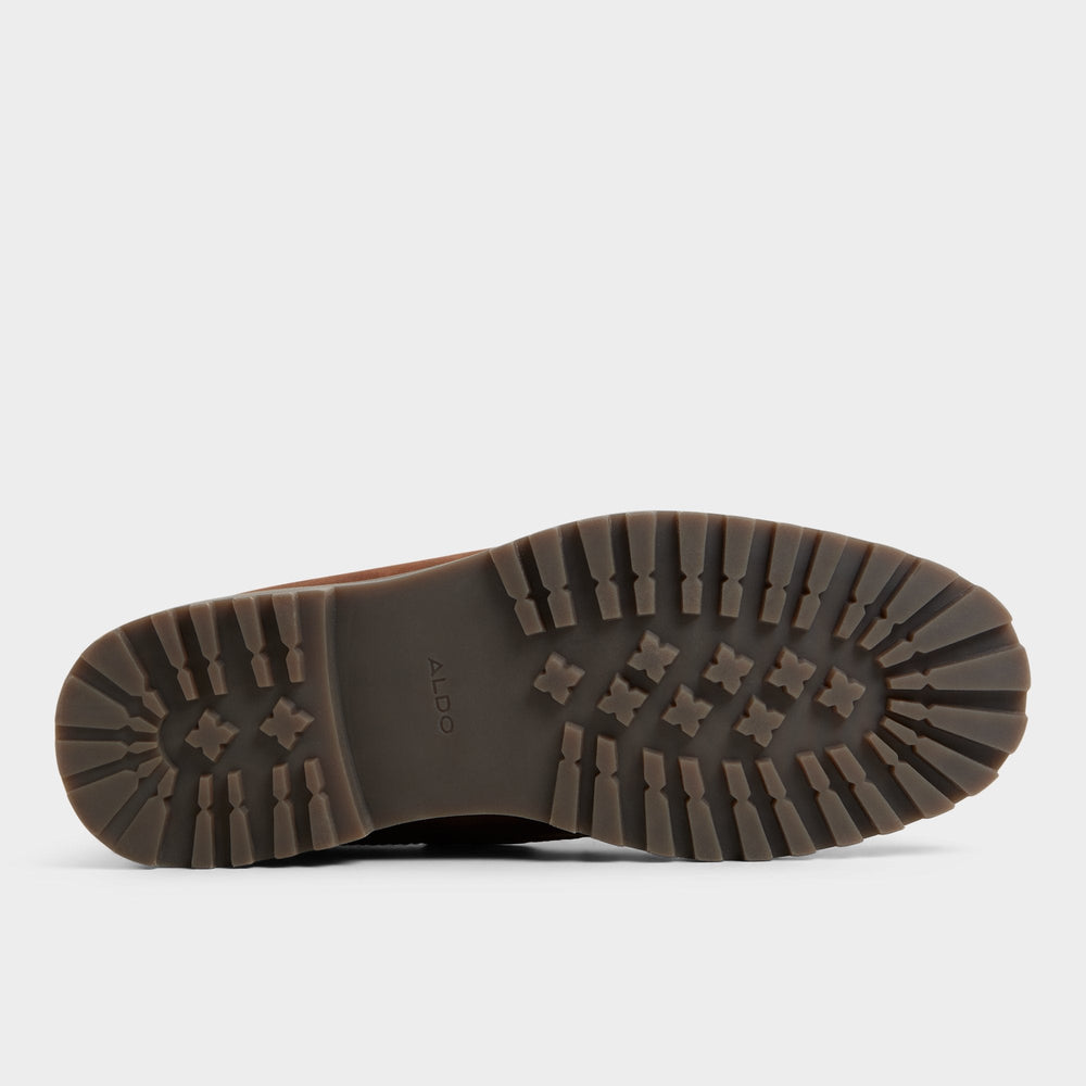 Aldo Farrell in Medium Brown - Combat boot, Lug sole Men
