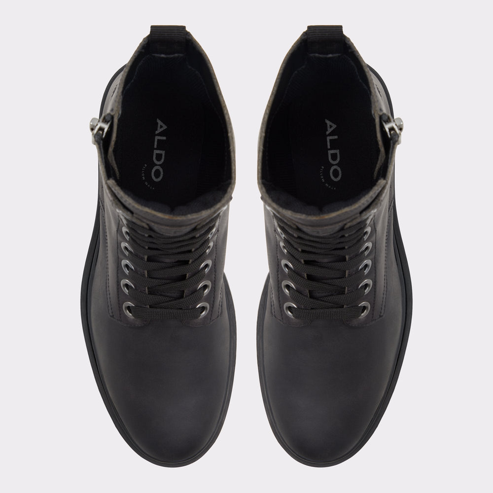 Aldo Roby Open Black Men's Lace-up boots - Lace-up boot, Lug sole Men