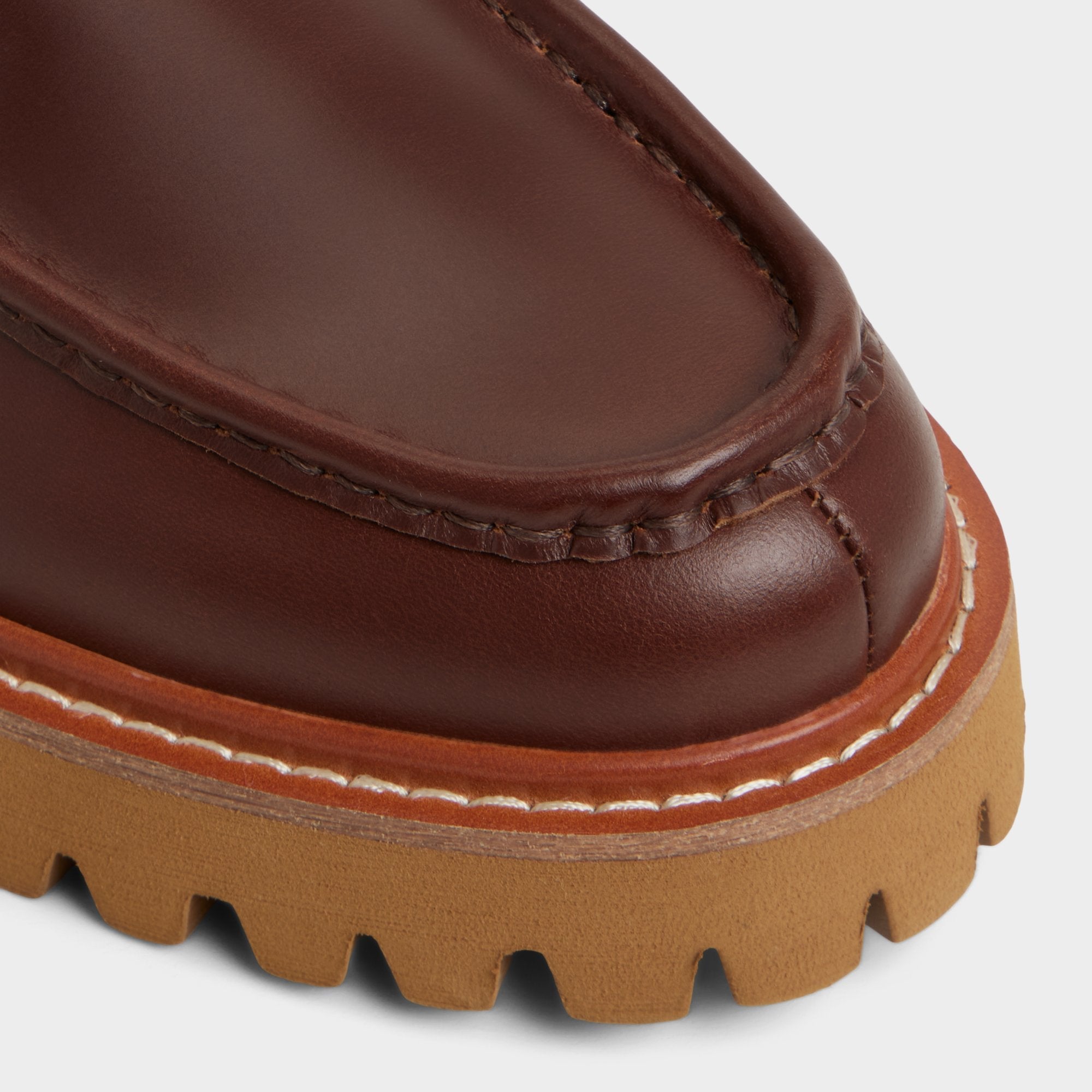 Aldo Grier in Medium Brown - Combat boot, Lug sole Men