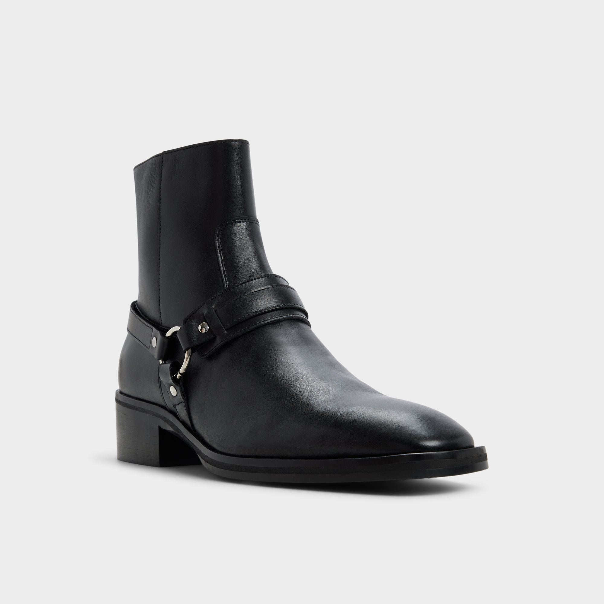 Aldo Marcos in Black - Ankle boot, Block heel Men