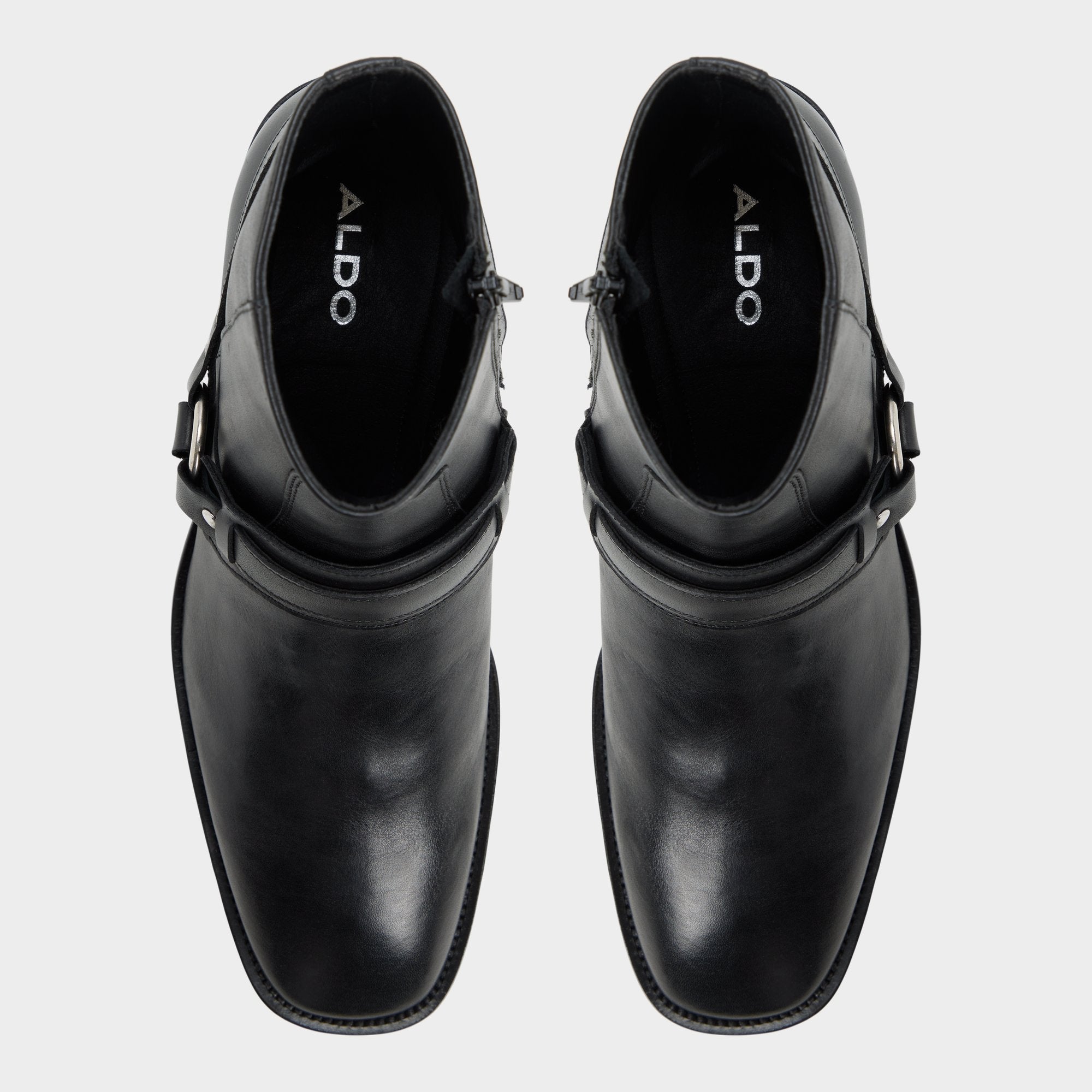 Aldo Marcos in Black - Ankle boot, Block heel Men