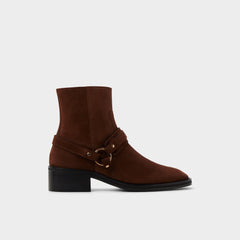 Aldo Marcos in Dark Brown - Ankle boot, Block heel Men