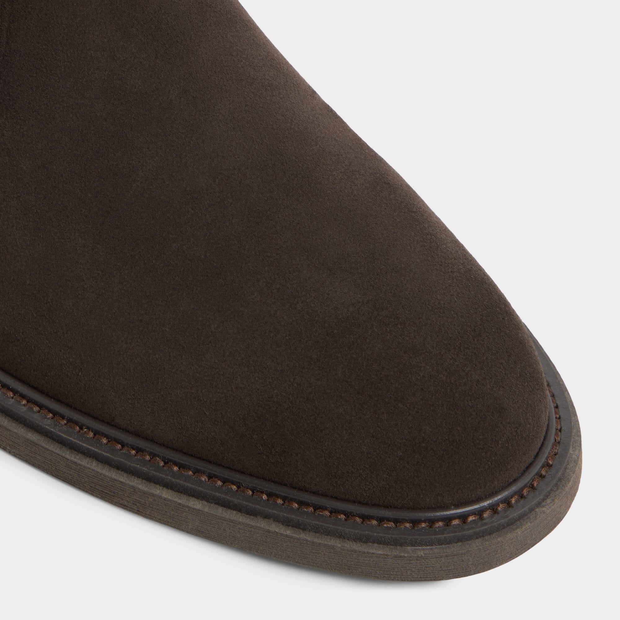 Aldo Jefrey Dark Brown Leather Suede Men's Chukka boots - Chukka boot Men