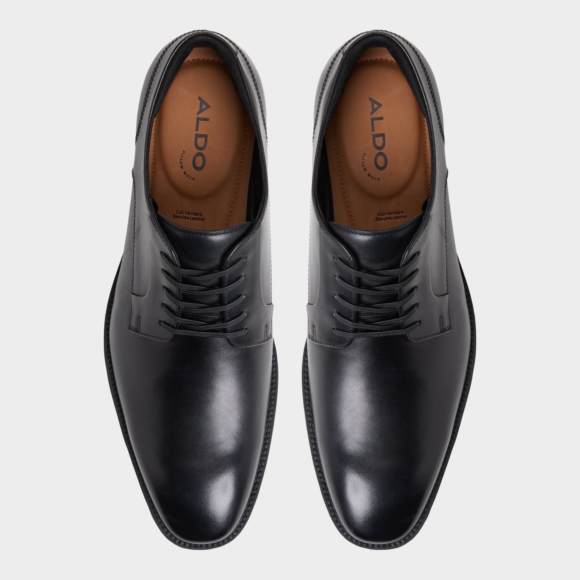 Aldo Teodoro Black Men's Dress Shoes - Derby shoe Men