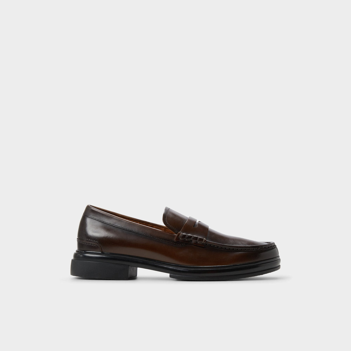 Aldo Tucker Other Brown Leather Smooth Men's Loafers & Slip-Ons - Loafer Men