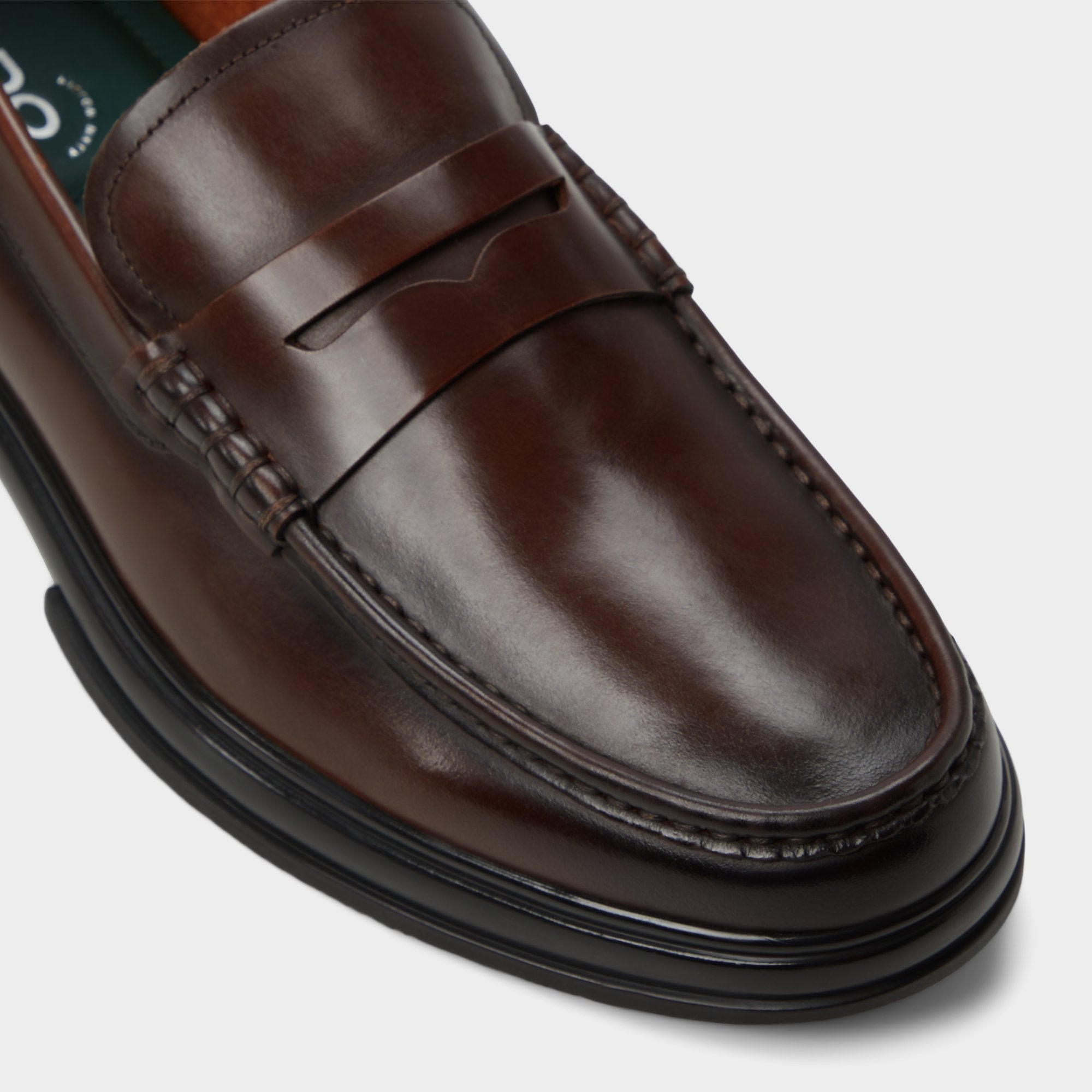 Aldo Tucker Other Brown Leather Smooth Men's Loafers & Slip-Ons - Loafer Men