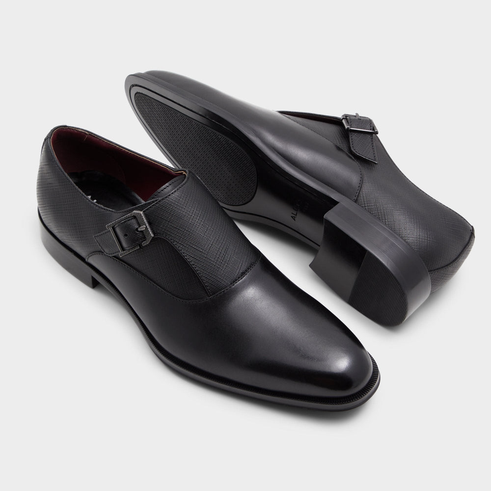 Aldo Dashing Other Black Men's Loafers & Slip-Ons - Monkstrap loafer Men