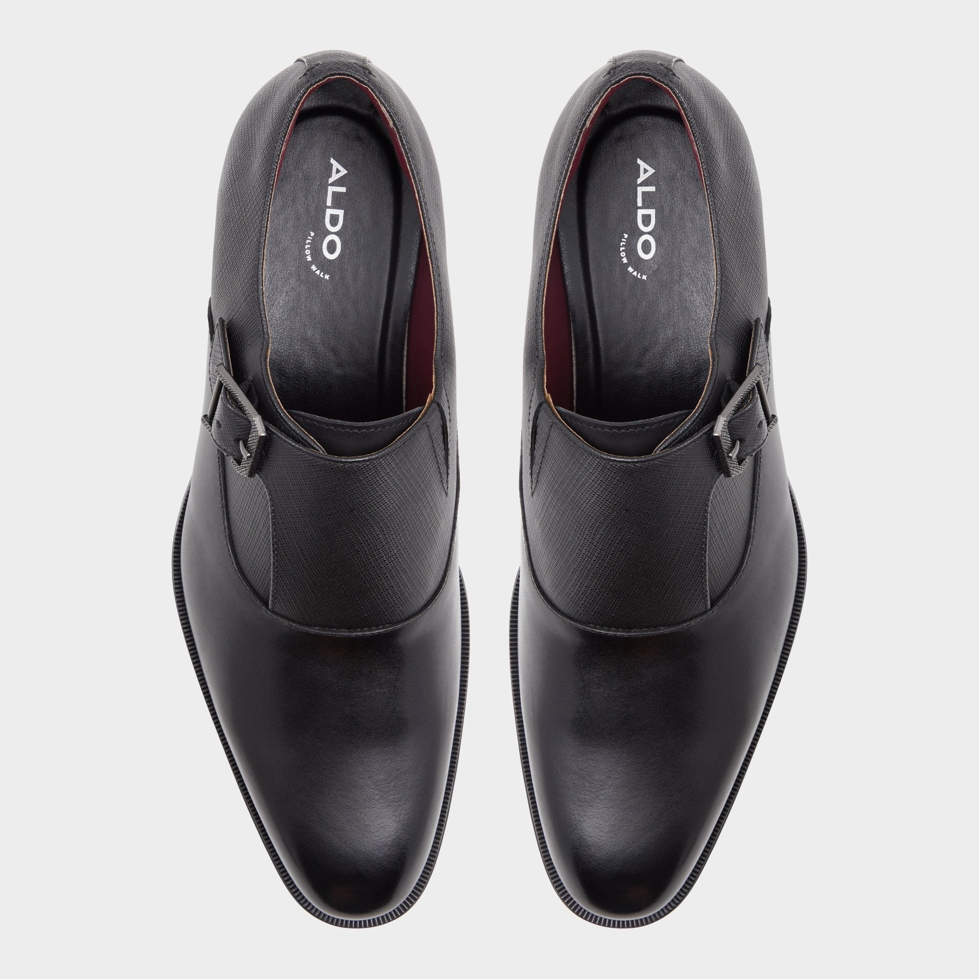 Aldo Dashing Other Black Men's Loafers & Slip-Ons - Monkstrap loafer Men