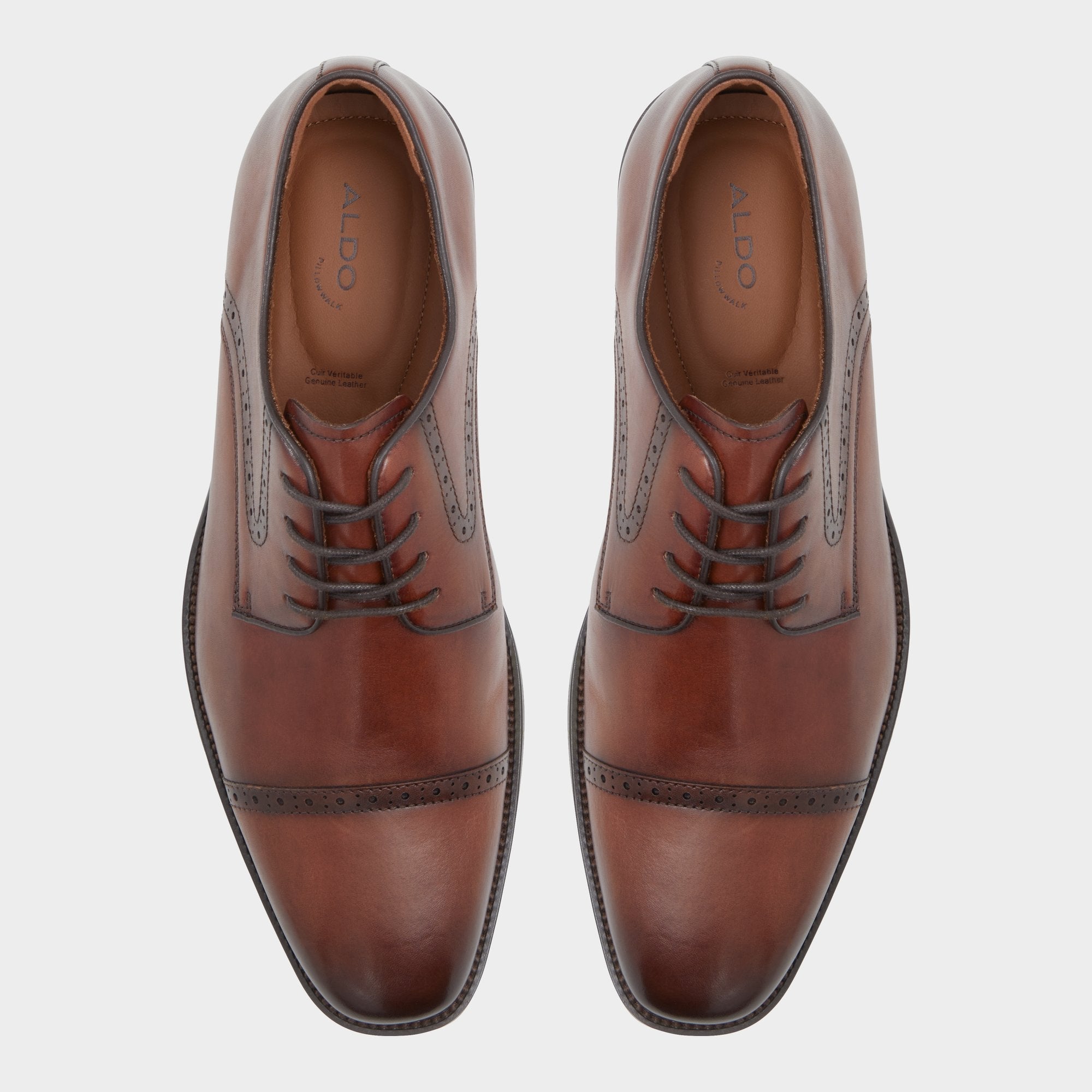 Aldo Bronko Cognac Men's Oxfords & Lace-ups - Derby shoe Men