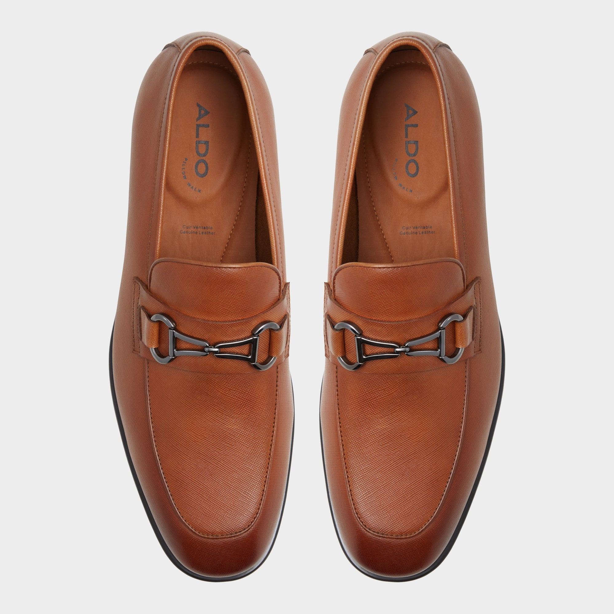 Aldo Walters Cognac Men's Dress Shoes - Loafer Men