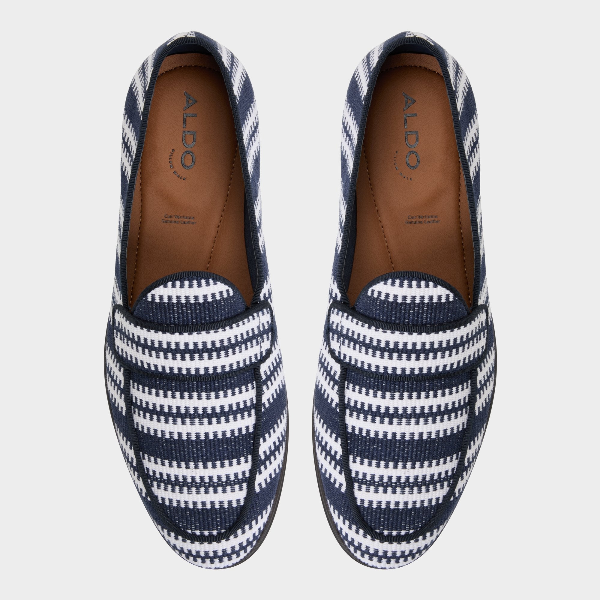 Aldo Waterfront Navy Men's Loafers & Slip-Ons - Loafer Men