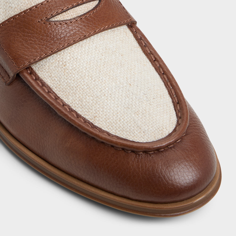 Aldo Fano Cognac Men's Loafers & Slip-Ons - Loafer Men