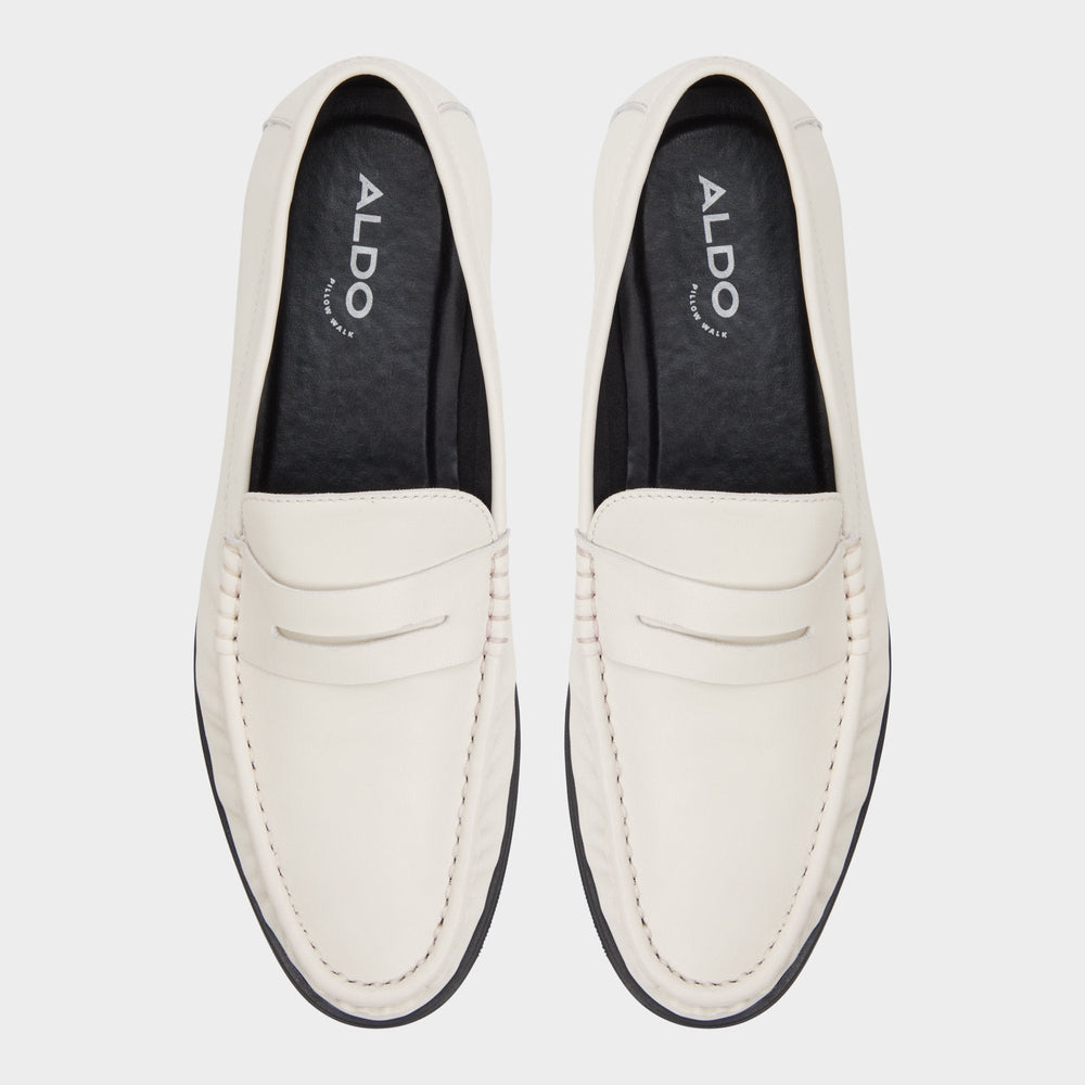 Aldo Speakeasy Ivory Men's Dress Shoes - Loafer Men