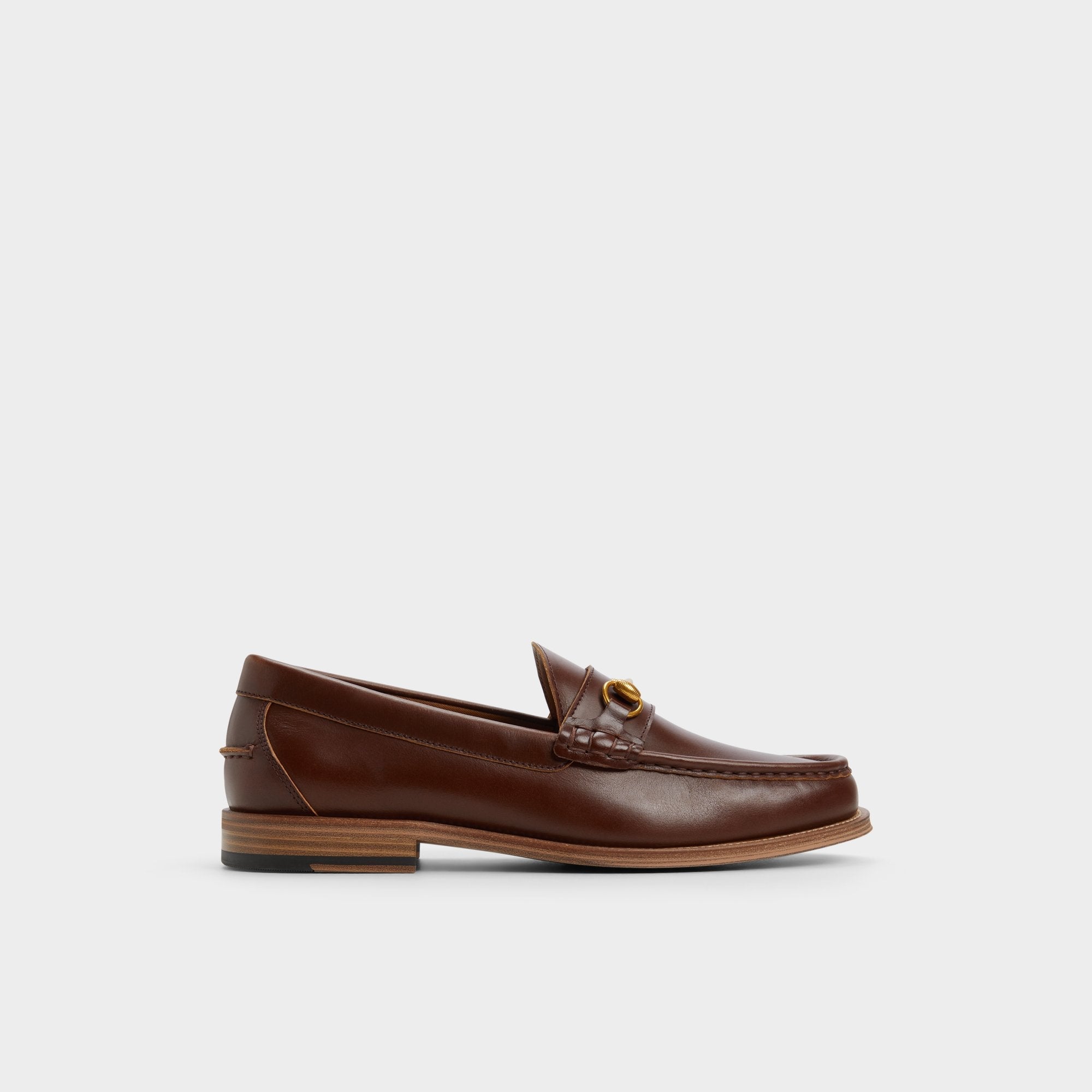 Aldo Wildwoodd Medium Brown Men's Dress Shoes - Loafer Men