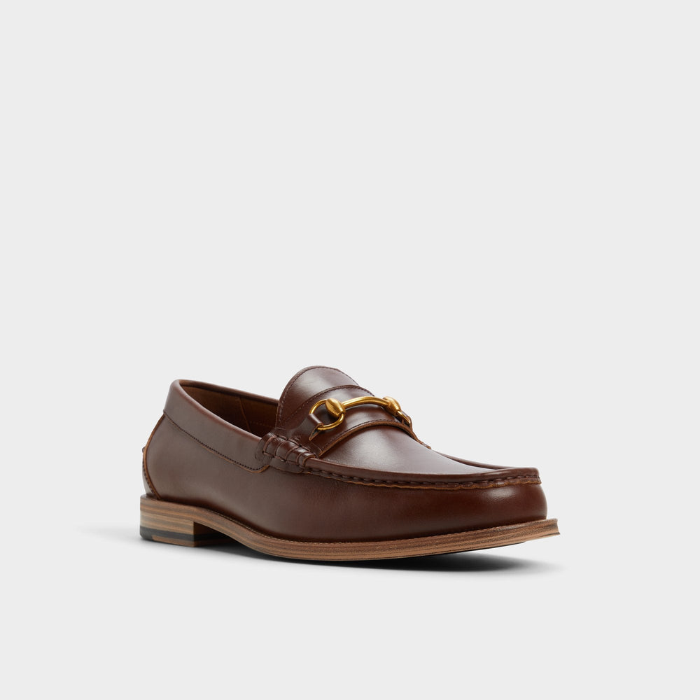 Aldo Wildwoodd Medium Brown Men's Dress Shoes - Loafer Men