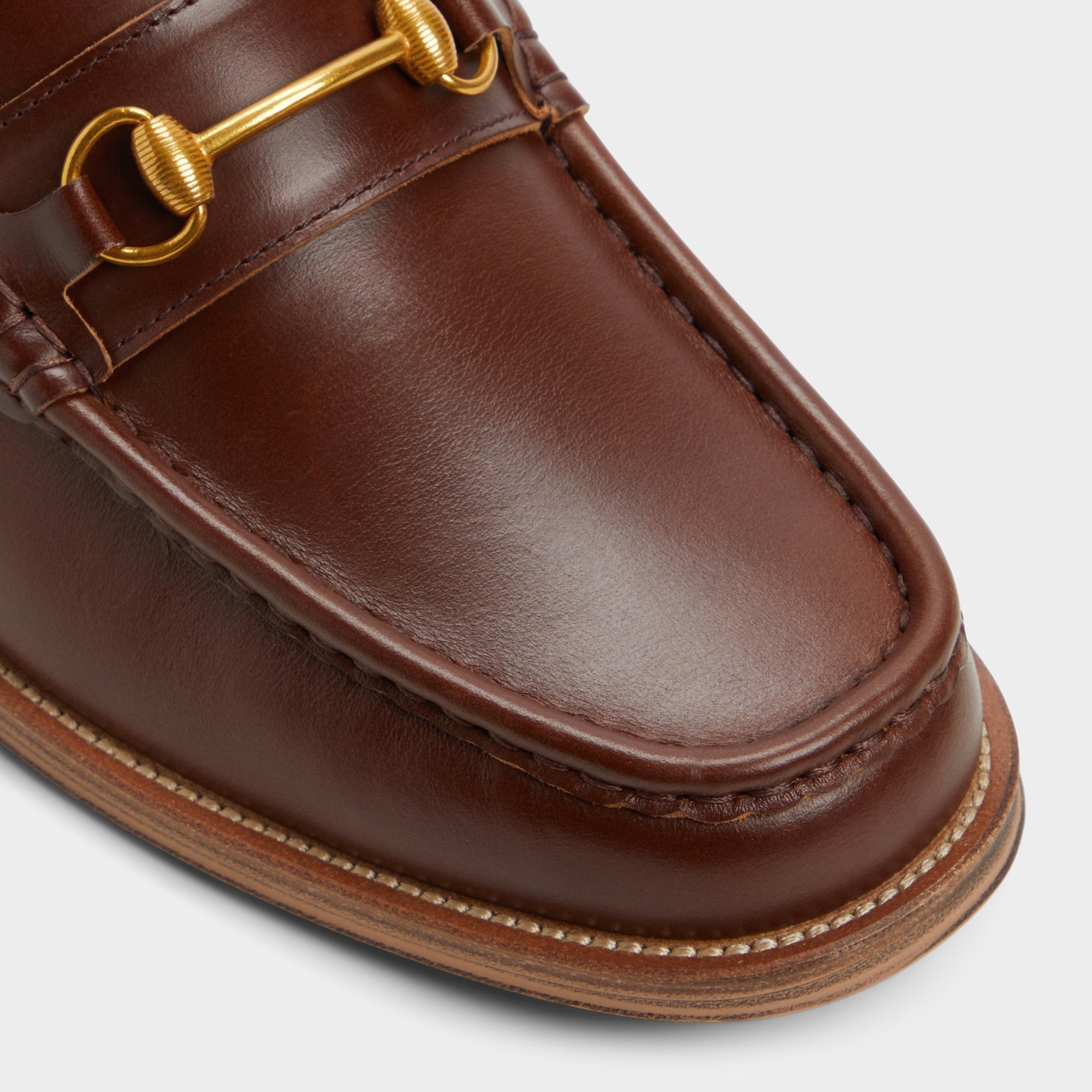 Aldo Wildwoodd Medium Brown Men's Dress Shoes - Loafer Men