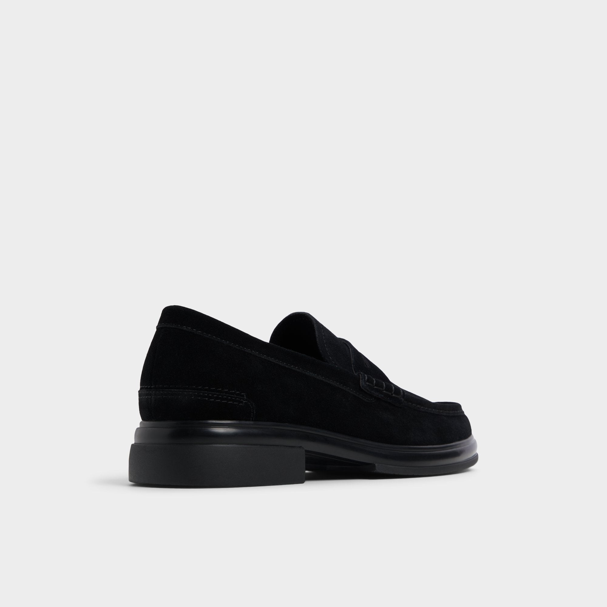 Aldo Tucker Black/Black Men's Dress Shoes - Loafer Men