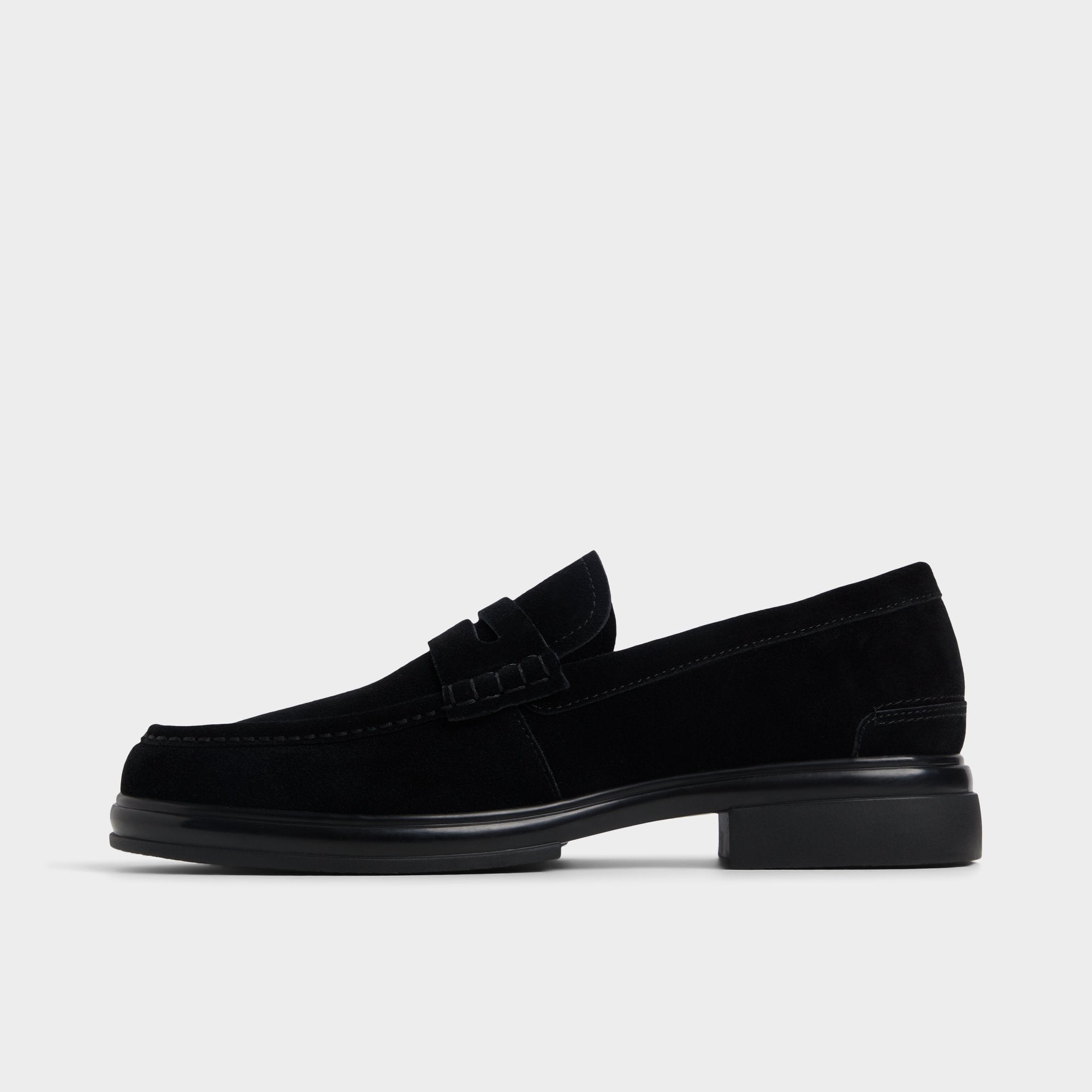 Aldo Tucker Black/Black Men's Dress Shoes - Loafer Men