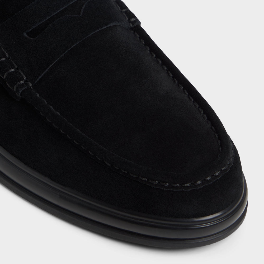 Aldo Tucker Black/Black Men's Dress Shoes - Loafer Men