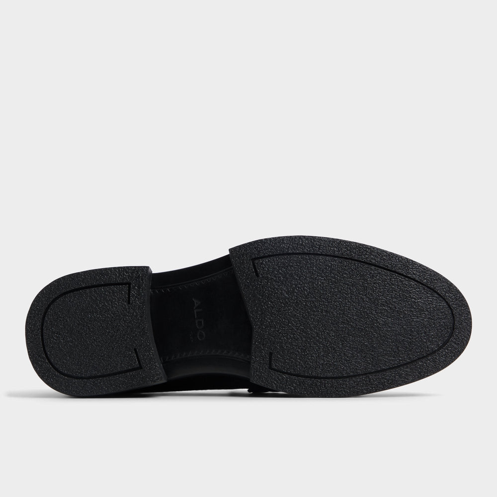 Aldo Tucker Black/Black Men's Dress Shoes - Loafer Men