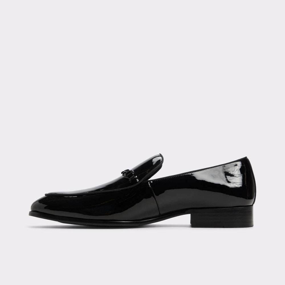 Aldo Umo Black Men's Dress Shoes - Loafer Men