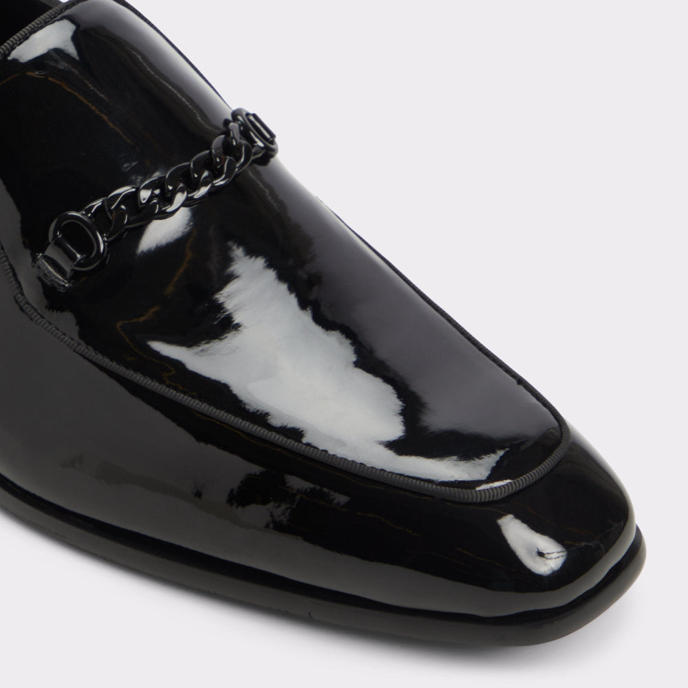 Aldo Umo Black Men's Dress Shoes - Loafer Men