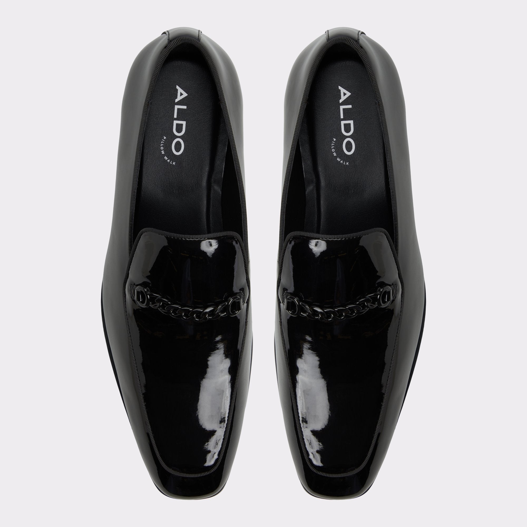 Aldo Umo Black Men's Dress Shoes - Loafer Men