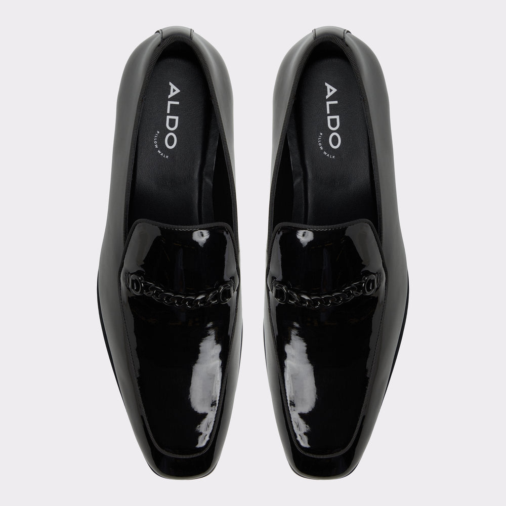 Aldo Umo Black Men's Dress Shoes - Loafer Men