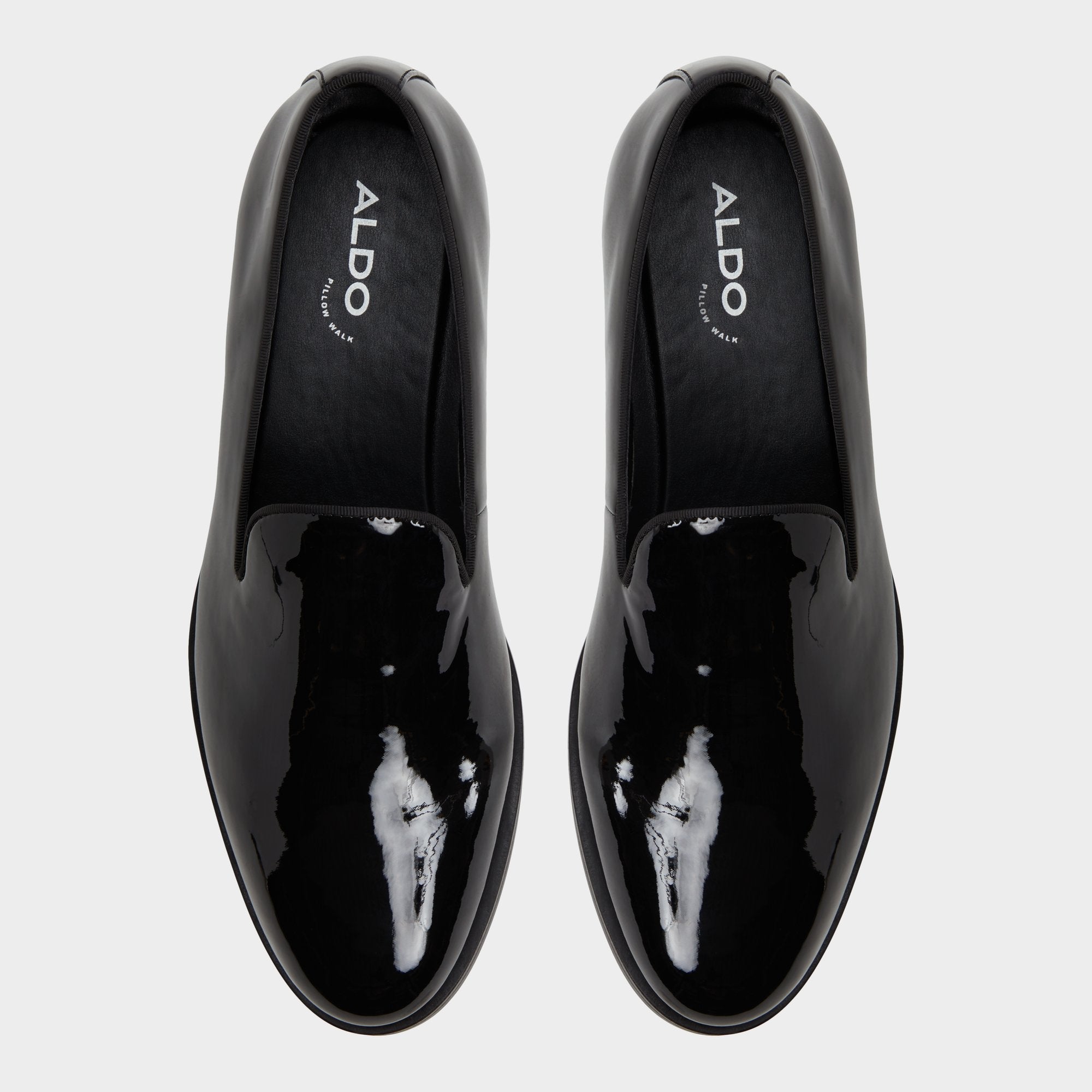 Aldo Casino Black Men's Dress Shoes - Loafer Men