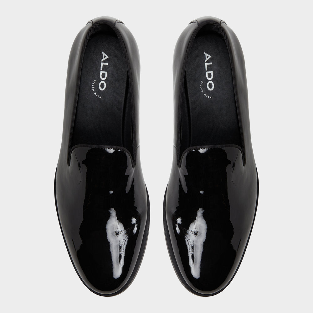 Aldo Casino Black Men's Dress Shoes - Loafer Men