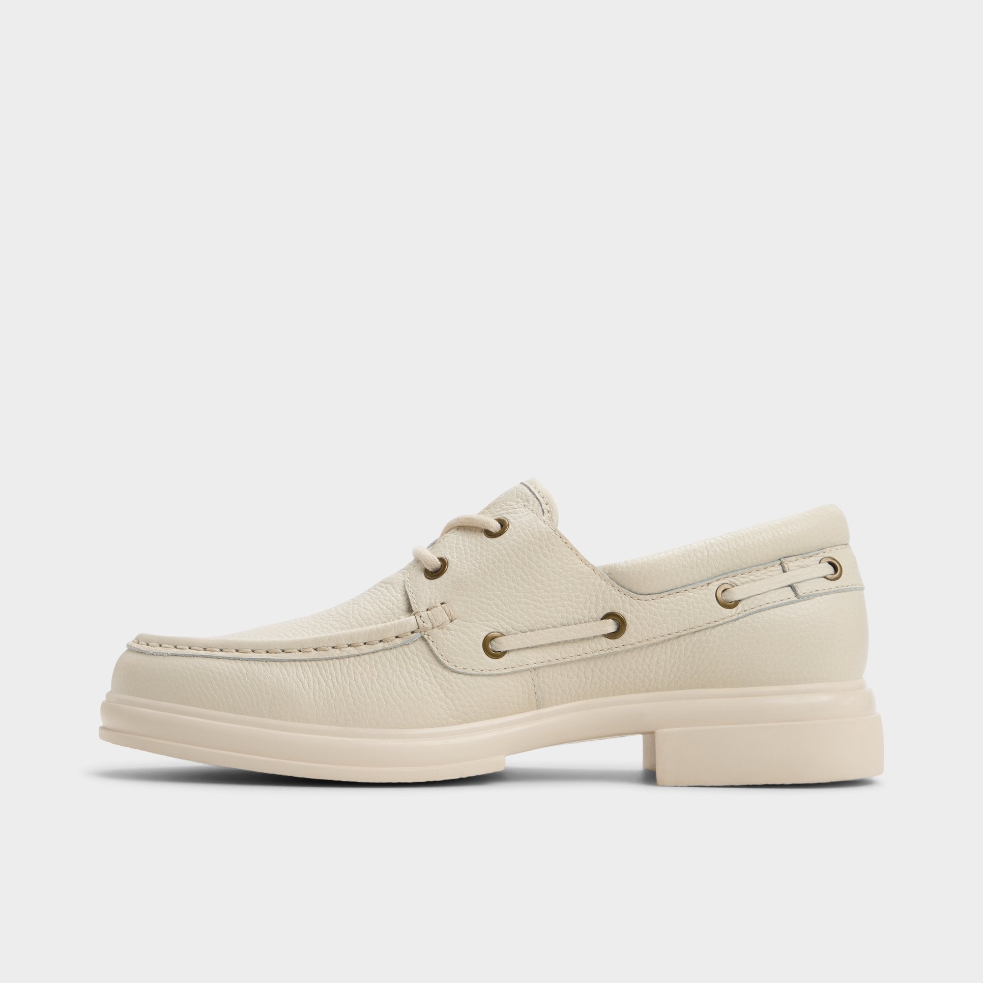 Aldo Seaexplorer Ivory Men's Dress Shoes - Boat shoe Men