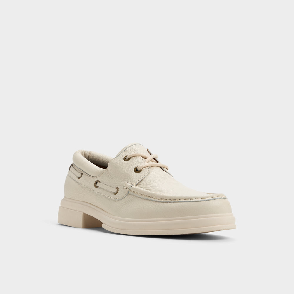 Aldo Seaexplorer Ivory Men's Dress Shoes - Boat shoe Men