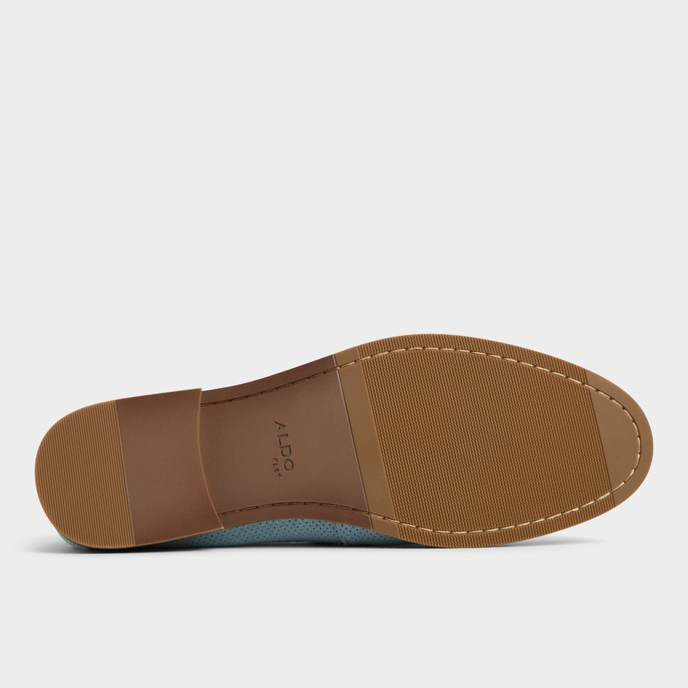Aldo Journey Light Blue Men's Dress Shoes - Loafer Men