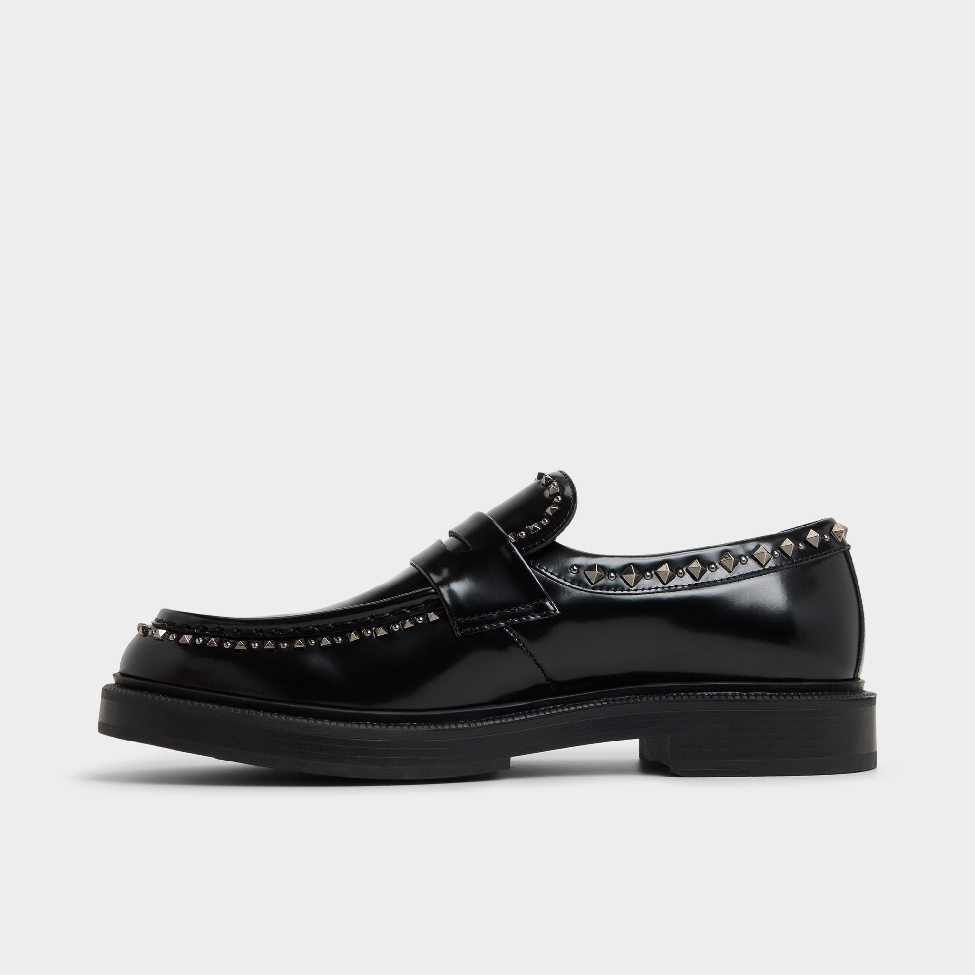 Aldo Zollo Black Men's Loafers & Slip-Ons - Loafer Men