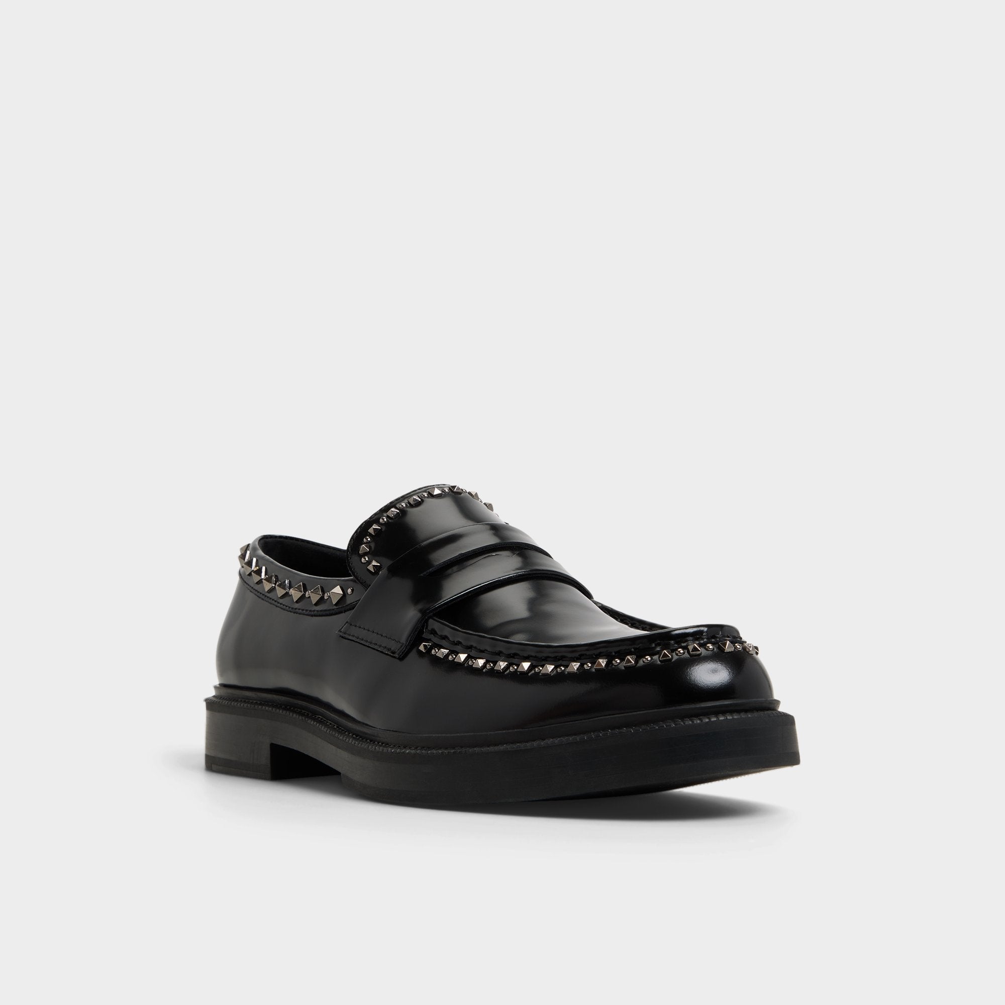 Aldo Zollo Black Men's Loafers & Slip-Ons - Loafer Men